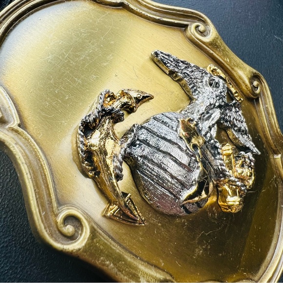 Vintage United States Marine Corps Collector Belt Buckle by Raintree - Picture 13 of 15